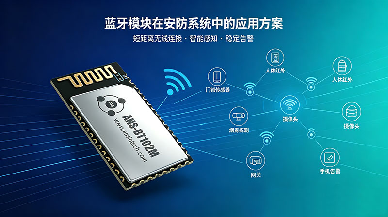 蓝牙模块在安防系统中的应用