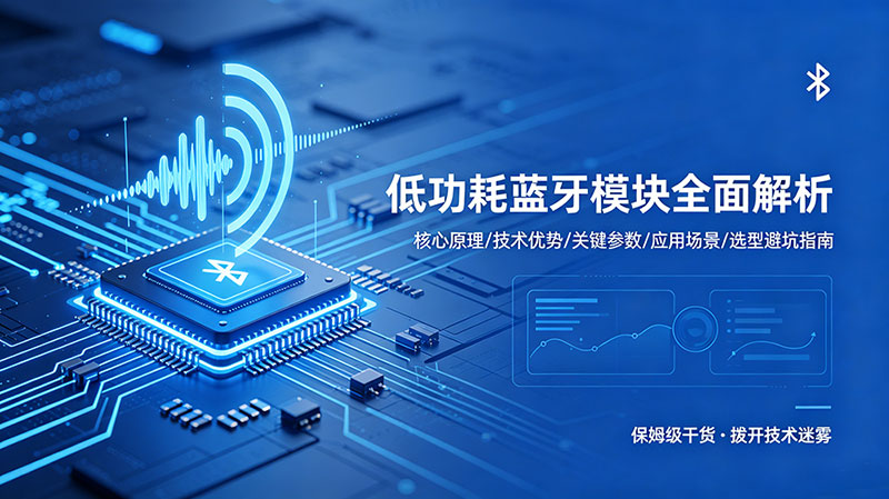 低功耗蓝牙传输模块全解析:从原理到选型