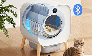 蓝牙wifi猫砂盆方案图
