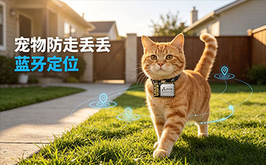 宠物蓝牙定位应用