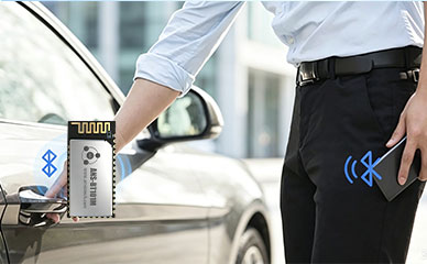 蓝牙接近开关模块感应开锁手机靠近解锁支持HID低功耗