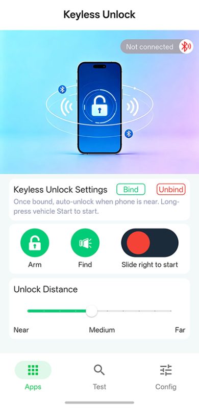 Datios app home
