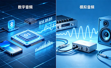 蓝牙数字音频和模拟音频