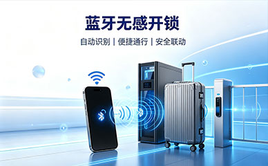 蓝牙无感开锁在箱包中的应用